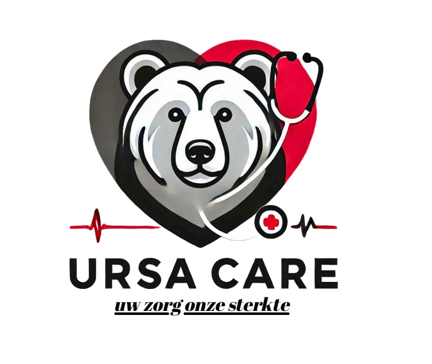 Ursa Care — beer in een hart met stethoscoop